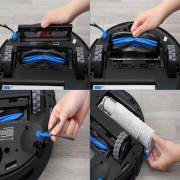 Robot hút bụi lau nhà Ecovacs T80 Omni Black